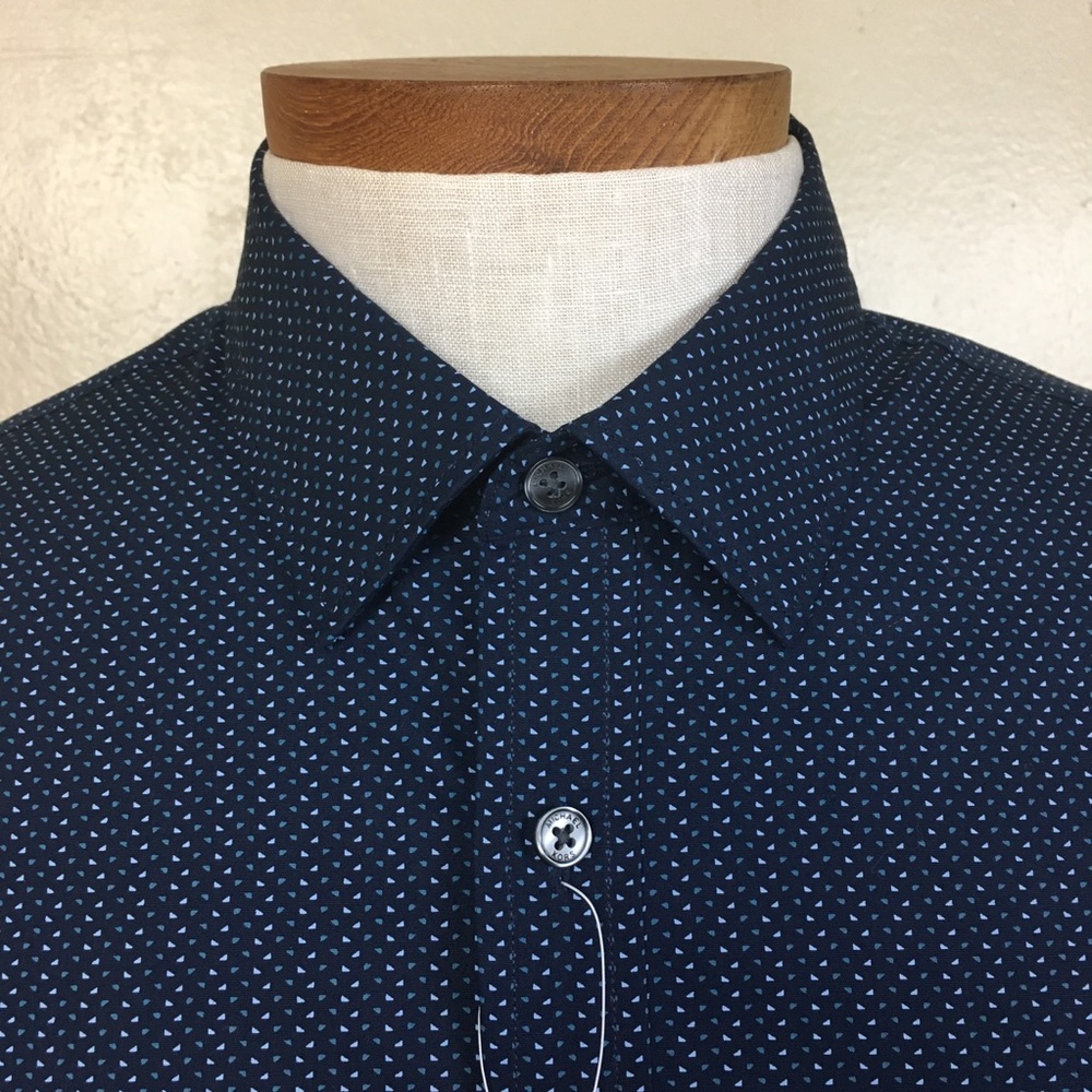 Michael Kors Button Up Short Sleeve Shirt